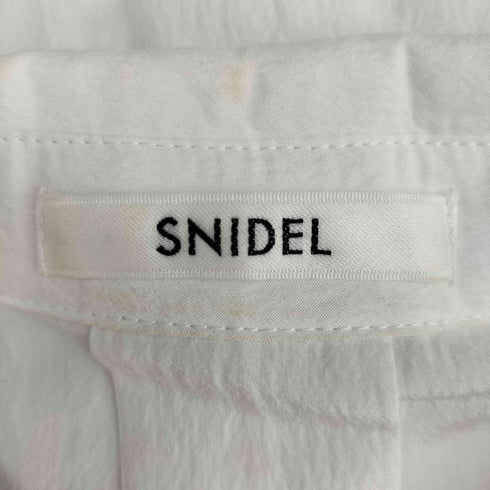 スナイデル snidel フィッシュテールシャツワンピ レディース JPN:0