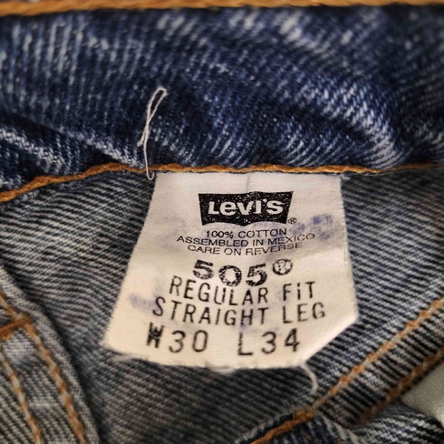 リーバイス Levis 90s ボタン裏104 REGULAR FIT STRAIGHT LEG 505 ボタンフライデニム メンズ W30L34