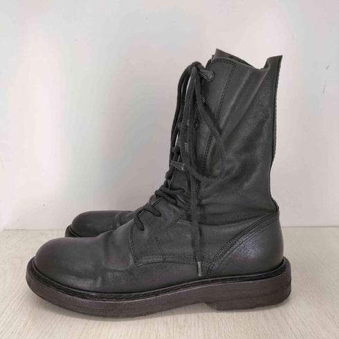 アンドゥムルメステール Ann DEMEULEMEESTER レースアップ レザーブーツ メンズ 40
