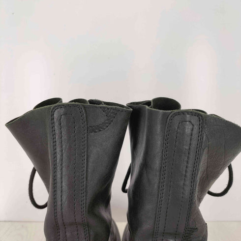 アンドゥムルメステール Ann DEMEULEMEESTER レースアップ レザーブーツ メンズ 40