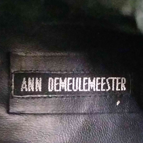 アンドゥムルメステール Ann DEMEULEMEESTER レースアップ レザーブーツ メンズ 40