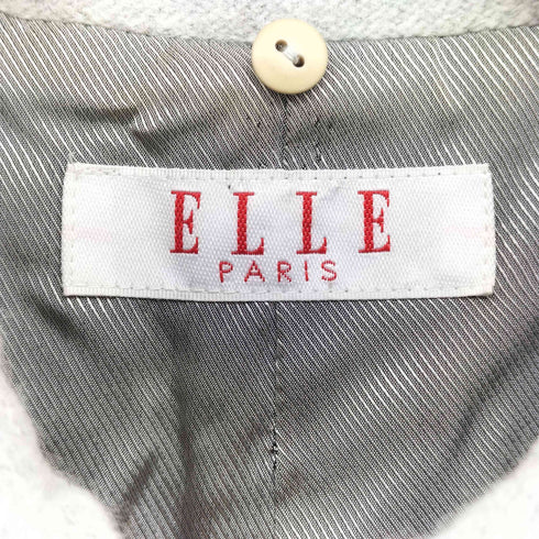 エルパリ ELLE PARIS ANGOLA&WOOL アンゴラ混 コート レディース 38