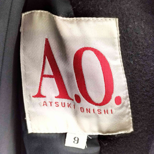 ATSUKI ONISHI カシミヤ混 襟ファー コート レディース JPN:9号