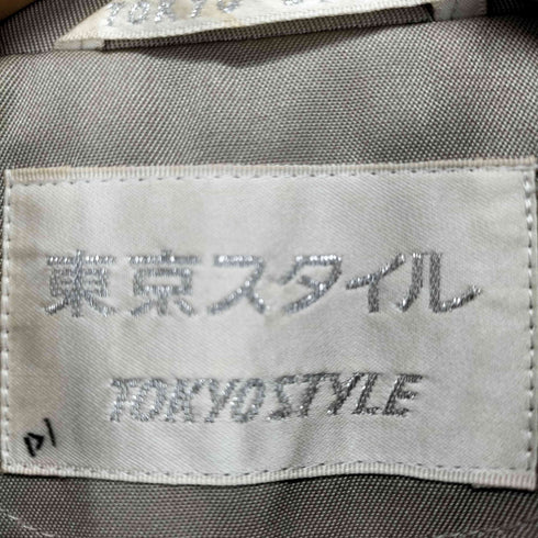 東京スタイル TOKYO STYLE レオパード柄ライナー付き コート レディース