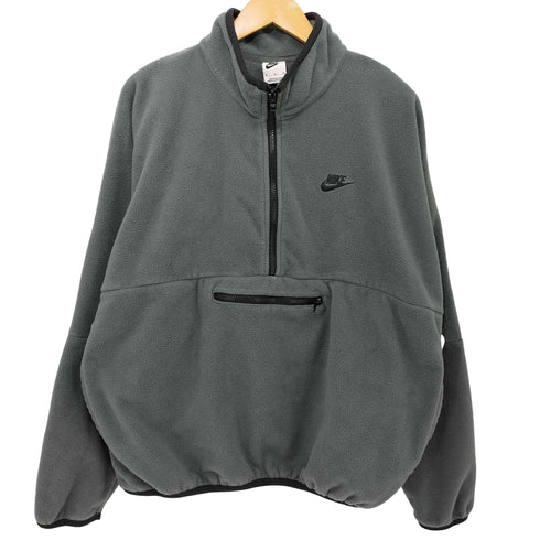 ナイキ NIKE スウェットトレーナー CLUB+PLR 裏起毛HZスウェット フリース アノラック メンズ JPN:XL