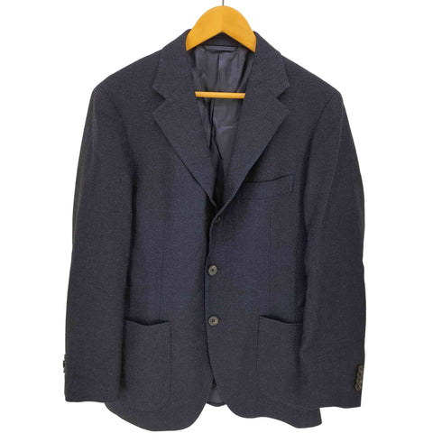 ユニバーサルランゲージ UNIVERSAL LANGUAGE VITALE BARBERIS CANONICO 3B テーラードジャケット メンズ 46-6Drop