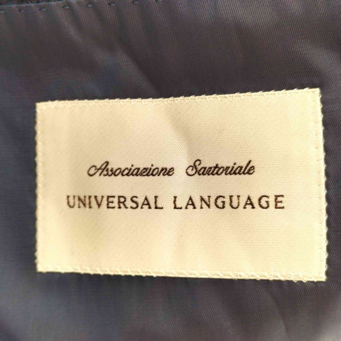 ユニバーサルランゲージ UNIVERSAL LANGUAGE VITALE BARBERIS CANONICO 3B テーラードジャケット メンズ 46-6Drop