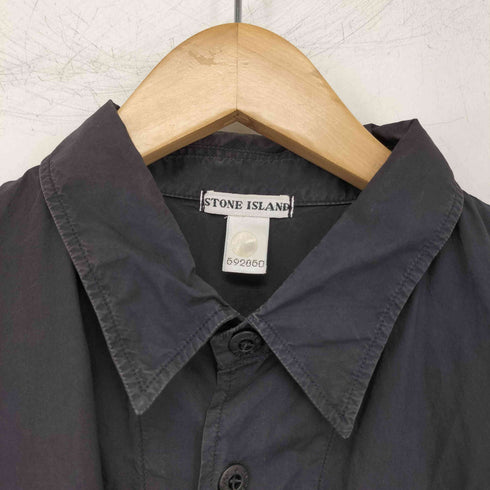 ストーンアイランド STONE ISLAND OLD 無地 半袖シャツ メンズ import:L