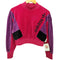 アディダスオリジナルス adidas Originals CREW LG SWEATSHIRT ショート丈 ベロア スウェット レディース JPN:S