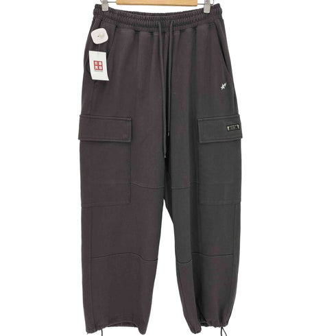 アベイシングエイプ A BATHING APE 26ss BAPE STA ONE POINT RELAXED FIT CARGO SWEATPANTS メンズ JPN:XL