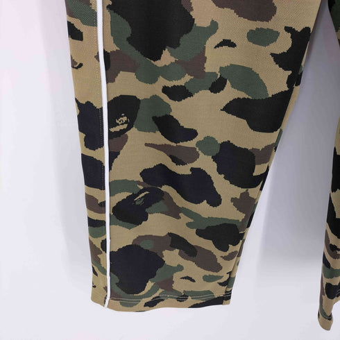 アベイシングエイプ A BATHING APE 26ss 1ST CAMO BAPE LOGO TRACK SWEATPANTS メンズ JPN:XL