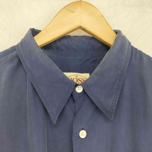 ヒューゴボス HUGO BOSS 80-90s twenty 半袖 無地シャツ メンズ import:L