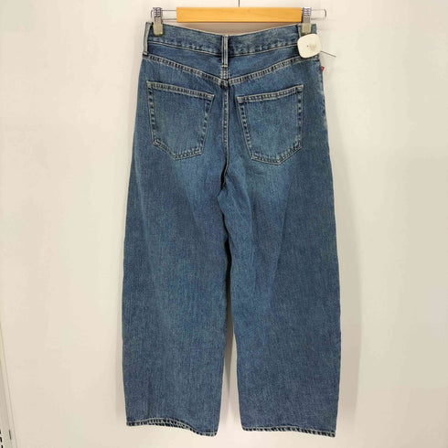 ユニクロ UNIQLO バギーバレルレッグジーンズ 丈短め レディース JPN:4