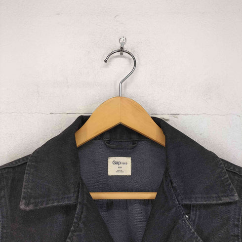 ギャップ Gap マルチジップ デニムライダース ジャケット Y2K レディース xxs