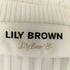 リリーブラウン Lily Brown Lily Bear サイドボタンケーブルニット レディース ONE SIZE