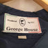 GEORGE HOUSE シルク100 キャラクター刺繍 半袖シャツ メンズ import:XL