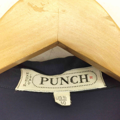PUNCH イタリア製 半袖 無地シャツ メンズ 40