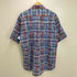 ミッソーニウオモ MISSONI UOMO イタリア製 ランダム チェック S/S ボタンダウン シャツ メンズ 40 15 3/4