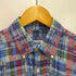 ミッソーニウオモ MISSONI UOMO イタリア製 ランダム チェック S/S ボタンダウン シャツ メンズ 40 15 3/4