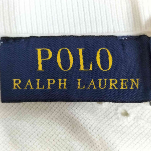 ポロラルフローレン POLO RALPH LAUREN スモールポニー刺繍 フラワー刺繍 エンブロイダリー レース ポロシャツ レディース import:M