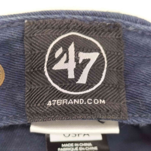 フォーティセブンブランド 47 BRAND ADJUSTABLE チームロゴ刺繍6パネルキャップ メンズ ONE SIZE