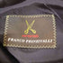 FRANCO PRINZIVALLI ウール ストライプ 段返り 3B テーラード ジャケット スラックス セットアップ メンズ L46