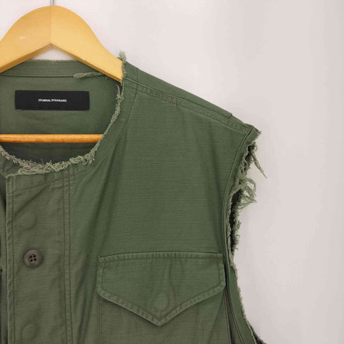 ジャーナルスタンダード JOURNAL STANDARD M-65 カットオフ ベスト レディース FREE