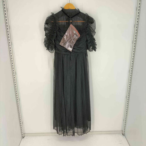 リリーブラウン Lily Brown ベルト付きドットチュールドレス レディース JPN:1