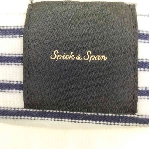 スピックアンドスパン Spick and Span コンビボーダーロングスリーブT レディース