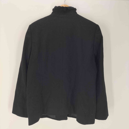 LILA CASHMERE&ANGOLA カシミヤ混 アンゴラ混 レッキスファー ジャケット レディース 13AR