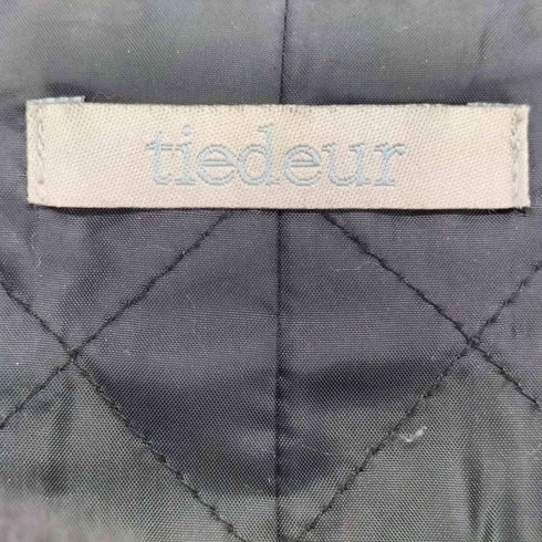 tiedeur フェイクファー ベスト レディース 15AR