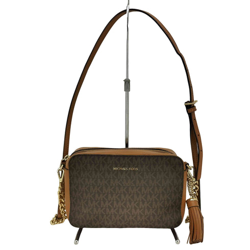 マイケルコース Michael Kors JET SET MKシグネチャー モノグラム タッセルチャーム カメラバッグ レディース