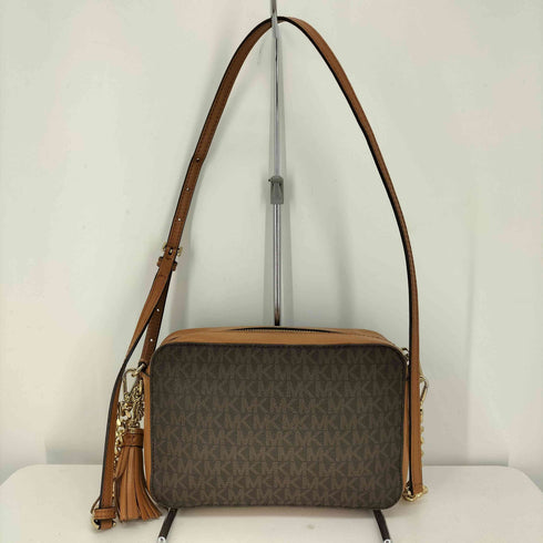 マイケルコース Michael Kors JET SET MKシグネチャー モノグラム タッセルチャーム カメラバッグ レディース