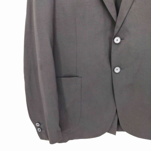 ザラ ZARA AW18 Suits Collection シアサッカー テーラードジャケット メンズ import:XL