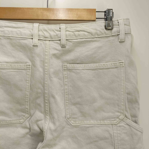 ザラ ZARA カットオフ ダブルニー ペインター ハーフ パンツ メンズ 40