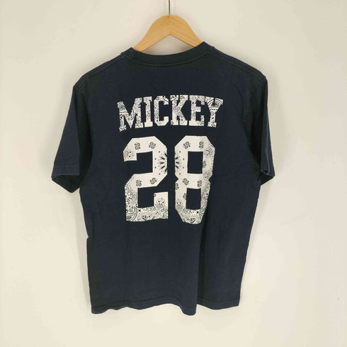 superior テーマパークキャラクタープリント ペイズリー柄 S/S Tシャツ メンズ import:M