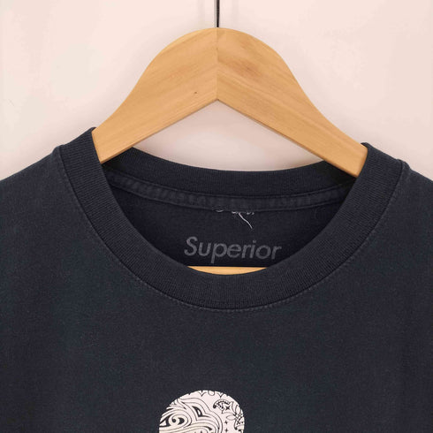 superior テーマパークキャラクタープリント ペイズリー柄 S/S Tシャツ メンズ import:M
