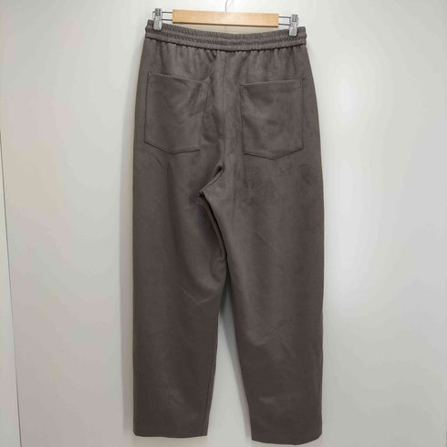 ザラ ZARA フェイクスエードプリーツパンツ メンズ S