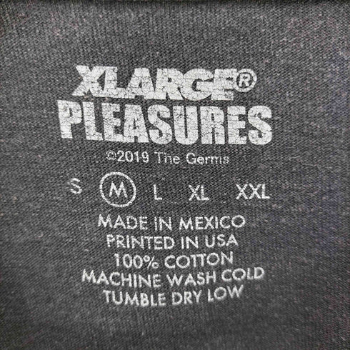 エクストララージ XLARGE ジャケ写 ロゴプリント S/S Tシャツ メンズ import:M
