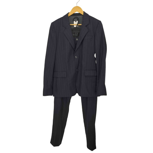 アーペーセー A.P.C. スロベニア製 ストライプ柄 ウール スーツセットアップ メンズ S