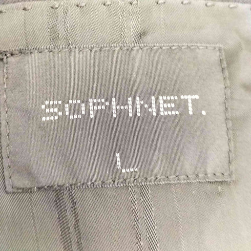 ソフネット SOPHNET. ウール ブランド スコーピオン ロゴ 裏地デザイン 2B スーツセットアップ メンズ L