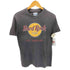 ハードロックカフェ Hard Rock Cafe 80-90S USA製 HANESボディ シングルステッチ ロサンゼルス S/S Tシャツ メンズ import:S