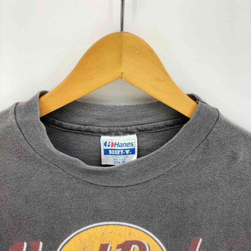 ハードロックカフェ Hard Rock Cafe 80-90S USA製 HANESボディ シングルステッチ ロサンゼルス S/S Tシャツ メンズ import:S