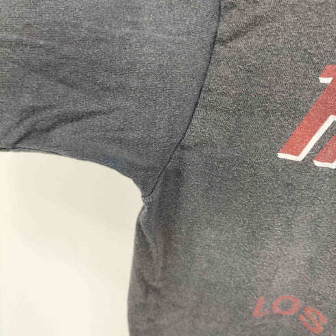 ハードロックカフェ Hard Rock Cafe 80-90S USA製 HANESボディ シングルステッチ ロサンゼルス S/S Tシャツ メンズ import:S
