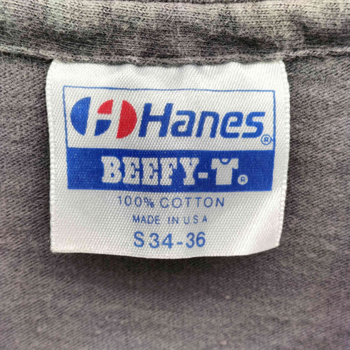 ハードロックカフェ Hard Rock Cafe 80-90S USA製 HANESボディ シングルステッチ ロサンゼルス S/S Tシャツ メンズ import:S