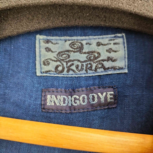 OKURA INDIGO DYE 羽織 ジャケット メンズ JPN:3