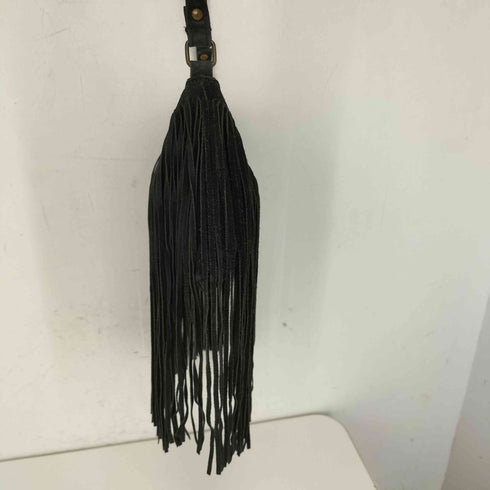 ザラ ZARA レザーフリンジショルダーバッグ レディース