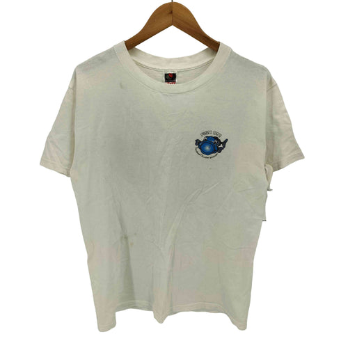 フルーツオブザルーム FRUIT OF THE LOOM 90S メキシコ製 企業ロゴ FISH ON プリント S/S Tシャツ メンズ import:M
