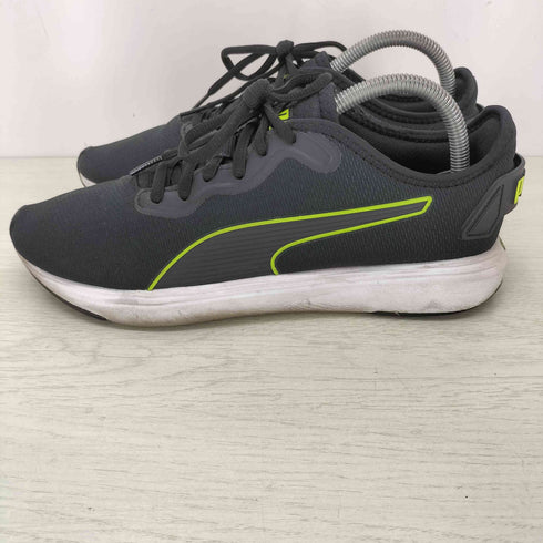 プーマ PUMA Softride Cruise Black Lime Squeeze メンズ JPN:26