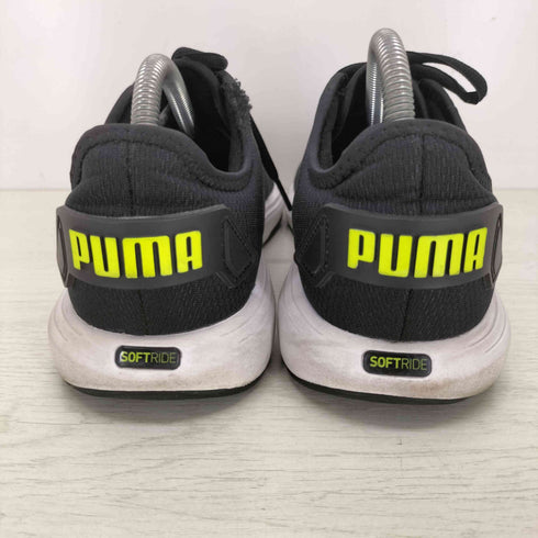 プーマ PUMA Softride Cruise Black Lime Squeeze メンズ JPN:26